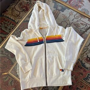 Aviator Nation full zip hoodie in very gently used condition
